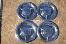 1958 Chevy Impala Bel Air 14 Wheel Covers Hubcaps Set 4wsawtooth Clips