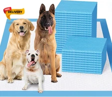 Dog Pee Pads Extra Large 36X36  X-Large Puppy Training Pads with Adhesive Tabs