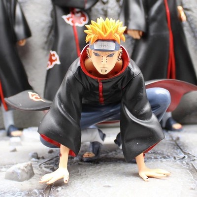 Naruto Shippuden Akatsuki Figure Set 37cm 6pc Itachi Madara Konan