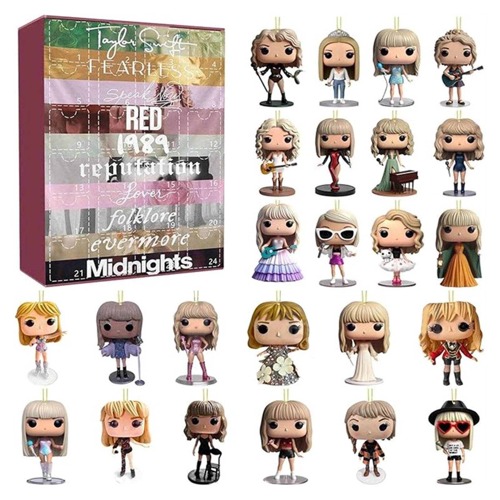 Taylorr Swifts Advent Calendars 2025 Mini Blind Boxes 2D