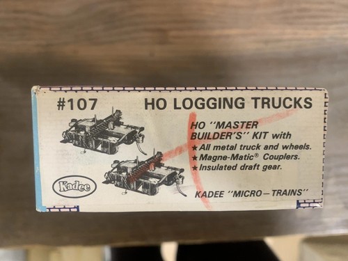 HO Scale Logging Disconnects (4) In Box Lot New From Kadee