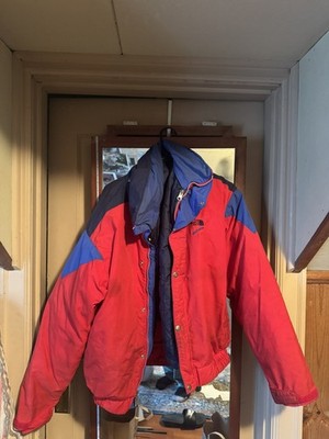 Vintage The North Face Extreme-Z Gore-Tex Men's Jacket Blue/Red USA Rare LARGE 
