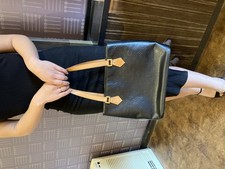 Borsa tote Louis Vuitton Vernis nera colorata TH0051 vernice