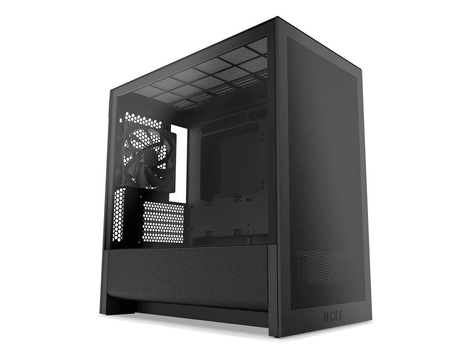 NZXT CC-H31FB-01 Black tinted tempered glass Micro ATX Cases Case  (Computer Cas - Image 3 of 4