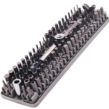 BOXERTOOL 100 piece Tamper Proof & Security Hex Bit Set 1/4" - Magnetic, Tamp...