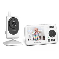 HelloBaby Baby Monitor-HB2530 with Camera and Audio, 1000ft Long Range Video