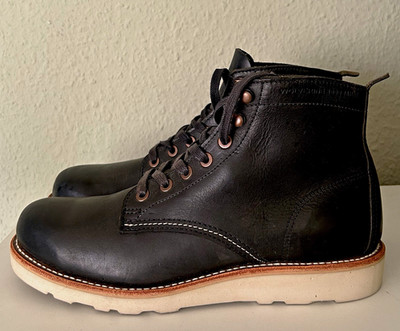Wolverine 1000 Mile Stiefel Boots Leder Schwarz Made in USA Gr. 43