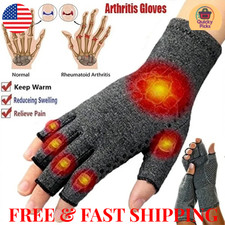 Arthritis Compression Gloves Hand Support Pain Relief Joint Self Care