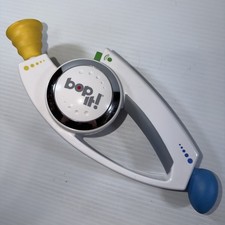 Hasbro 2008 Bop It Handheld Electronic Talking Reflex Game White Tested/Works