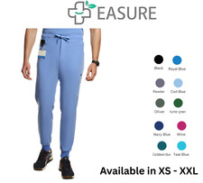 Lenox Jogger Scrub Pants   Stretchy Medical Jogger Pants for Men