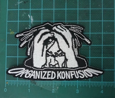 ORGANIZED KONFUSION Hip Hop Embroidered Patch Boom Bap 90s Golden Age 