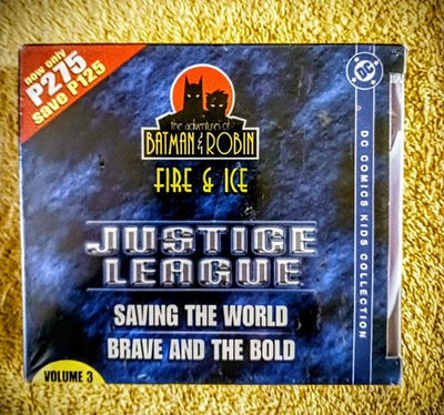 #ad BATMAN amp; ROBIN JUSTICE LEAGUE Vol3 Cds Saving World Brave And The Bold SEALED $33.00