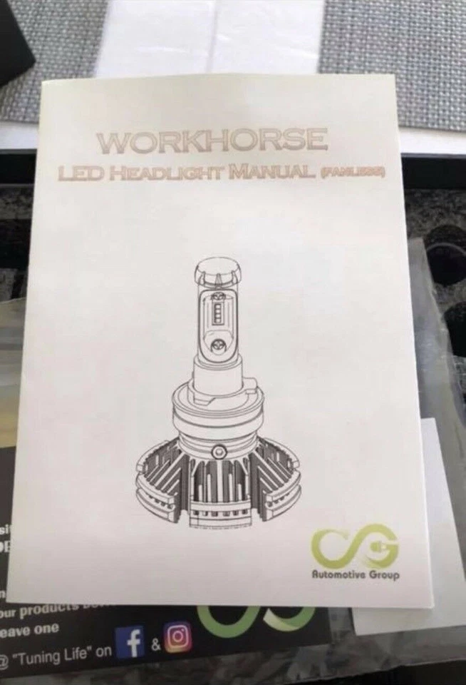 CG Automotive Workhorse LED Car Headlight Kit - Premium Long-lasting Headlight - Image 2 of 4