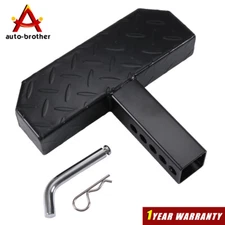 Hitch Climber Step Towing Bumper Guard Anti-Rust Fit for 2" Cars Trucks, Pickups