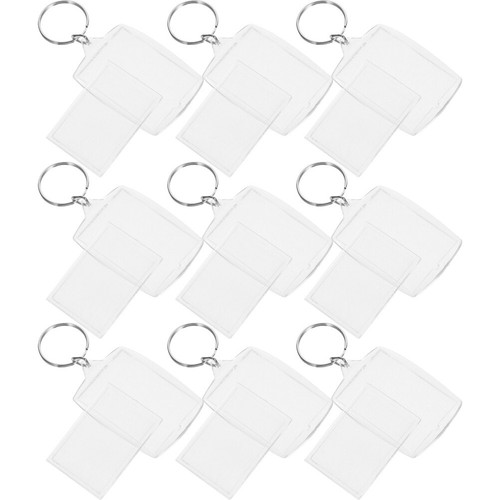 100pcs Schlüsselring Für Diy Schlüsselanhänger Halter Für Fotos - Bild 18 von 23
