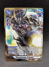 OMNIMON ZWART - SR ALT ART AS'MARIA - BT5-087 - BATTLE OF OMNI - NM - DIGIMON