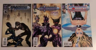 The Monarchy #8 #10 #12 2001 WildStorm Comics CHEAP Back Issue Sale LOOK!!