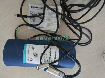 NEW One Weisheng MICROSONIC ultrasonic sensor Dbk+4/Empf/M12/3BEE/M18
