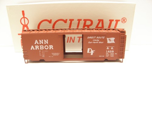 ACCURAIL - 3450 40' PS-1 S/DOOR ACERO BOXCAR - ANN ARBOR AA # 1409 - ESCALA HO - KIT | Zustand: New