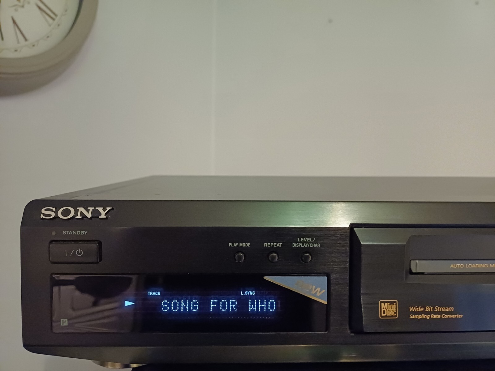 Sony MDSJE330 Stereo MiniDisc Recorder & Player !! With Remote And