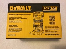 New Dewalt DCW600B 20V Max XR Brushless Cordless Compact Router NIB Bare Tool 
