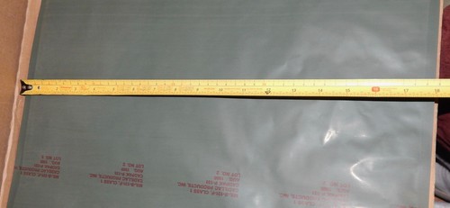 8415 Sacchetti protettivi per tuta chimica 6ea Mil-B-131-F classe 1 Cadpak P-131 NUOVI 143D - Foto 7 di 7
