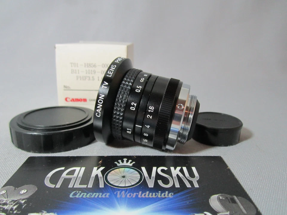 🔥CANON WIDE ANGLE FISHEYE 1.6/3.5mm C-MOUNT LENS GOPRO Raspberry Pi CAMERA CCTV - Image 4 of 4