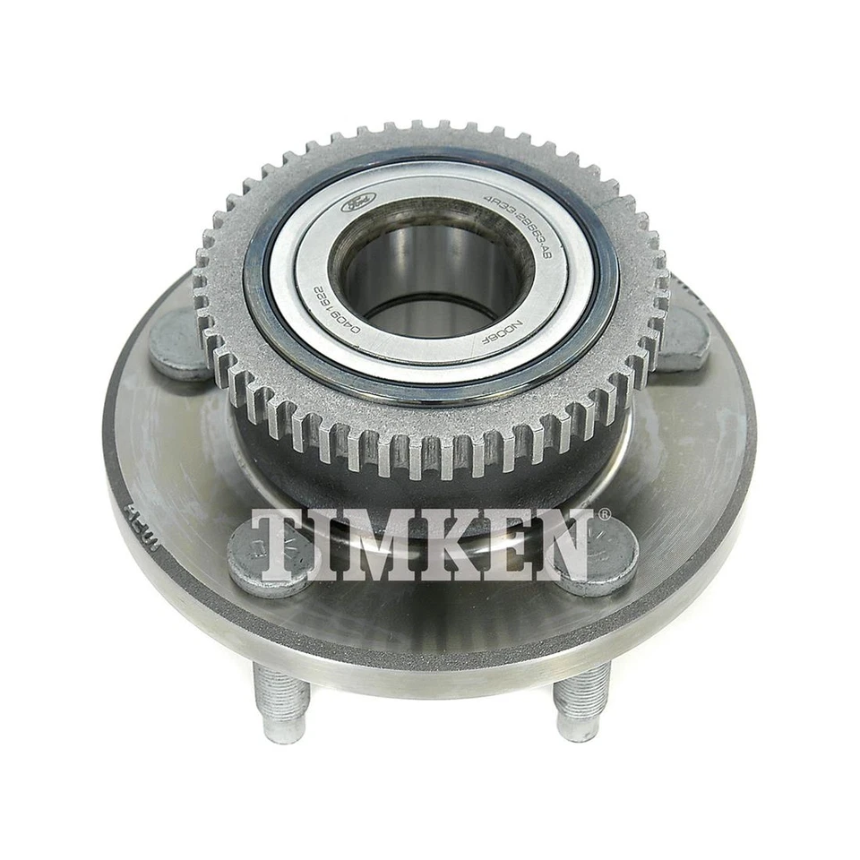 Conjunto de buje de cojinete de rueda Timken 2 piezas delantero 4R3Z1104AA para Ford Mustang 2007-08 Foto 4 de 4