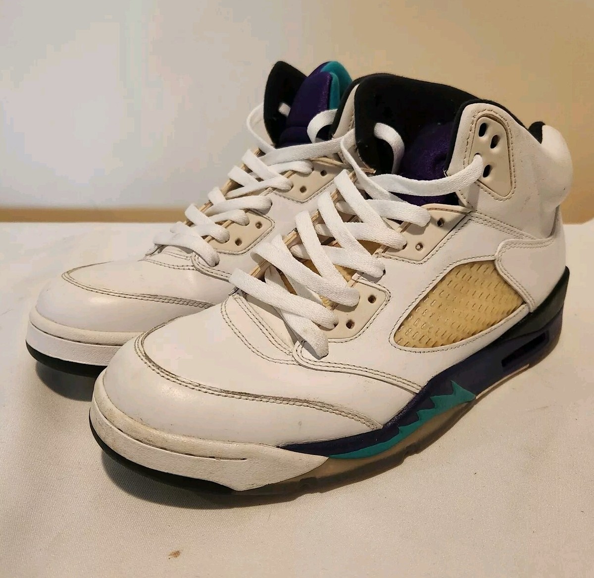 Nike Jordan Retro Grape 2013 White Men Size 136027