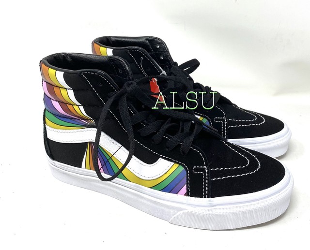 vans different color shoes