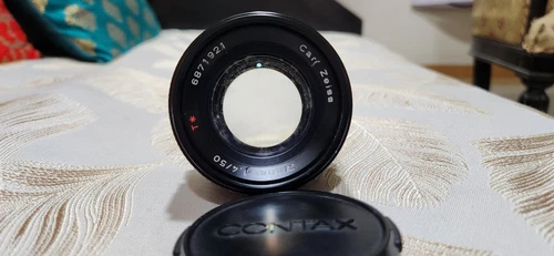 Contax Carl Zeiss Planar T* 50mm f/1.4 Prime MMJ Lens for C/Y Yashica.Cap.Read.