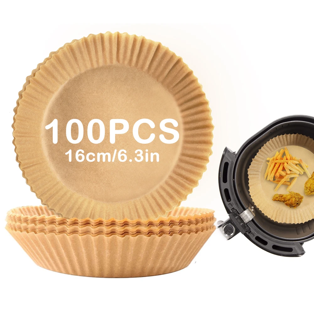 Air Fryer Disposable slicone Paper Liners Non-Stick Frier Baking Frying Set Air Fryer Disposable slicone Paper Liners Non-Stick Frier Baking Frying Set