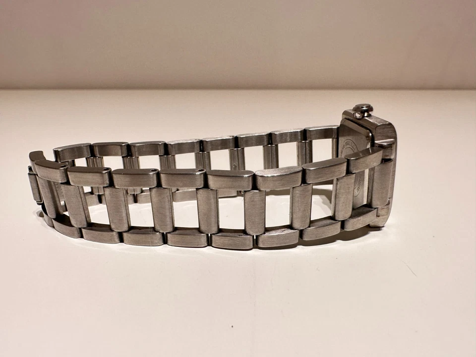 RETRO BEAUTIFUL TV MODEL ALL MAT STAINLESS STEEL LADIES QUARTZ WATCH "ESPRIT" - image 4 of 4