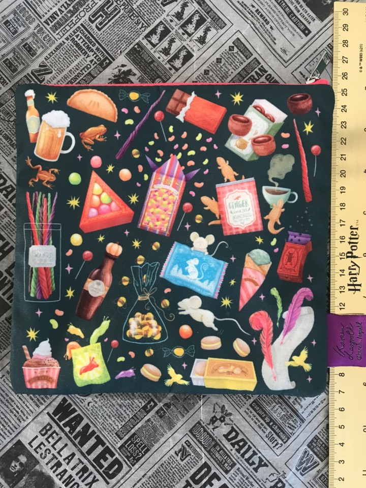 Harry Potter accio box Magic Delivered magical treats snack bag pouch