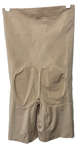 Spanx Damen Small Oncore hoch tailliert mittelhoher Oberschenkel Shorts weich nude Shapewear NEU - Bild 3 von 17
