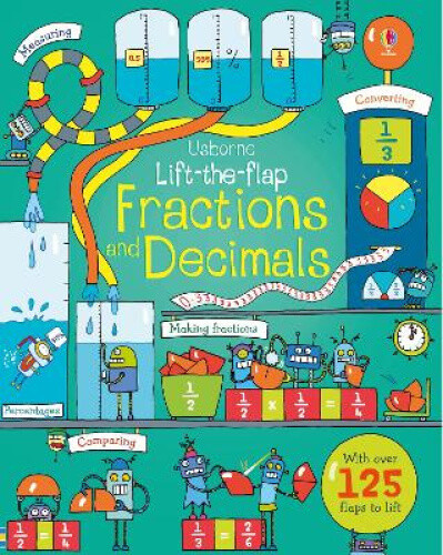 Thumbnail - Lift-the-flap Fractions And Decimals (lift-the-flap Maths) [board