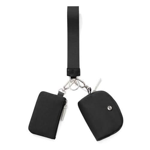 Keychain Wallet - Mini Zip Around Wristlet Wallets for Women