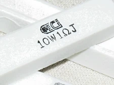 1 OHM 10W 10 W WATT 5% AUTOMOTIVE DISCHARGE WIREWOUND POWER LOAD RESISTOR USA