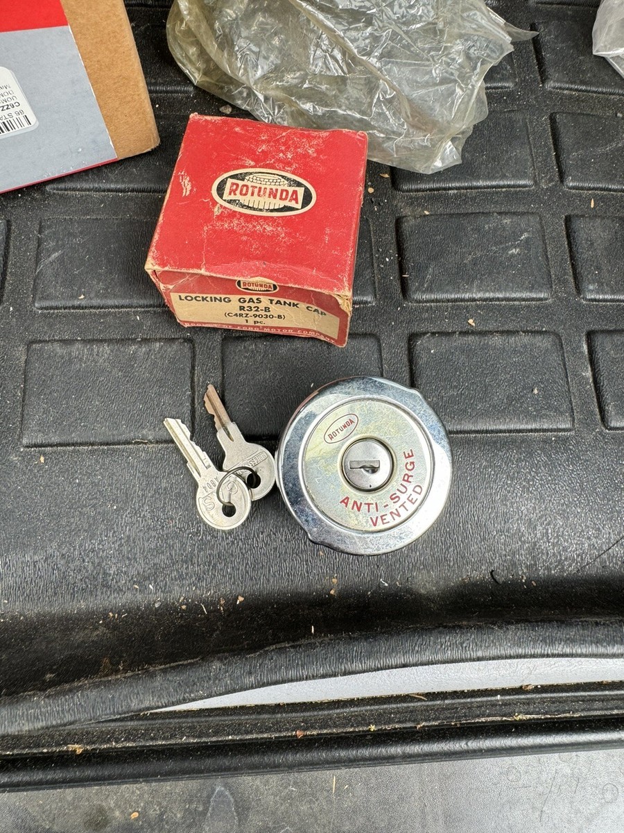 NOS 1959 Ford Edsel Mercury Rotunda Locking Gas Cap 1963-1964