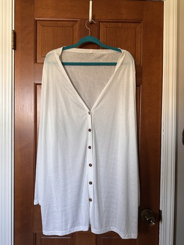 Lightweight button up cardigan-perfect for breezy summer nights! - 第 1/1 張圖片