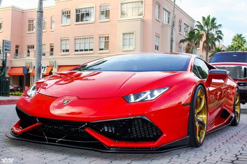 Lamborghini Huracan LP610 & LP580 Carbon Fiber Slip On Mirror Covers By XMC - Picture 11 of 12