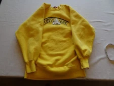 Vintage Cutty Sark Whisky Sweatshirt Body Hunter Yellow Men’s Large Pullover