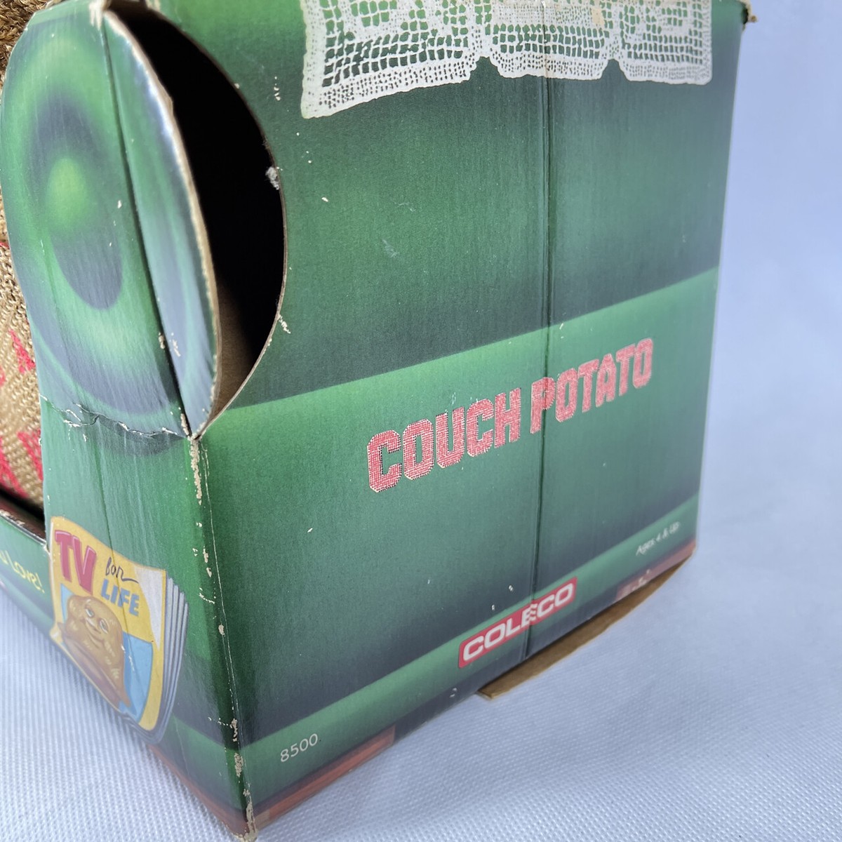 Vintage 1987 Coleco ROBERT ARMSTRONG COUCH POTATO BURLAP SACK