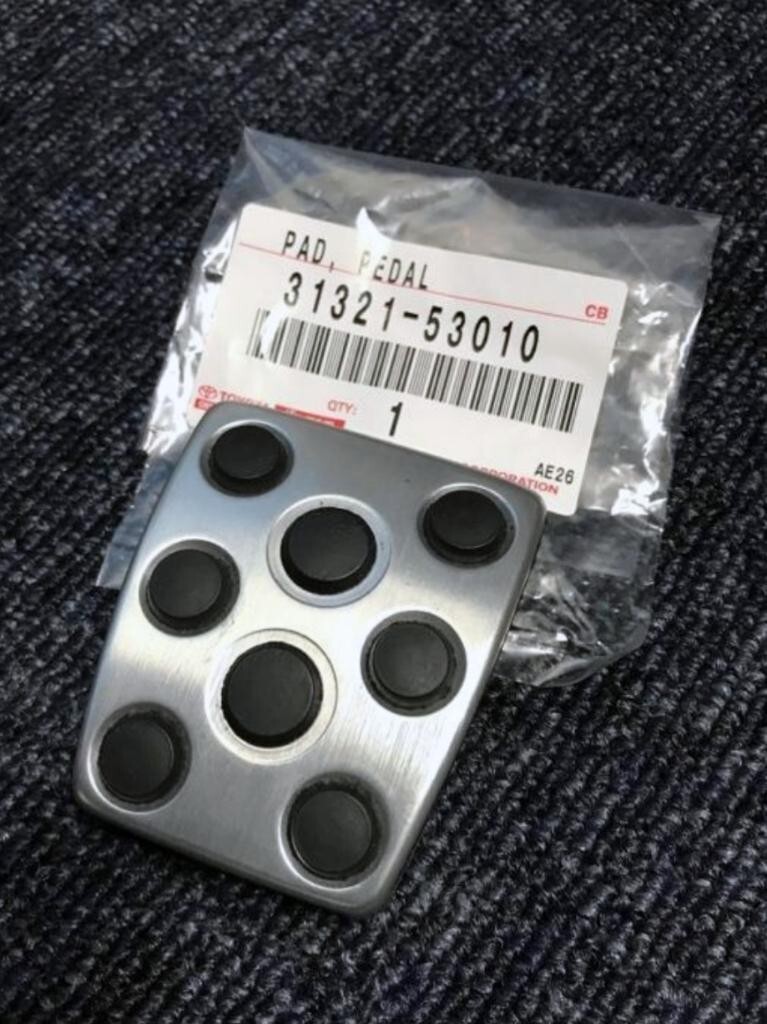 Genuine TOYOTA LEXUS ALTEZZA IS250 IS300 IS350 Clutch & Brake Pedal Pad