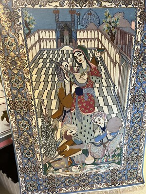 persian pictorial rug | eBay
