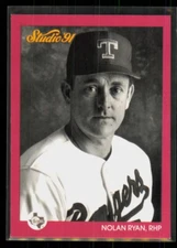 1991 Studio - #128 Nolan Ryan