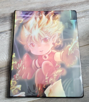 BIG ALBUM/BOOK BINDER FOR 180 CARDS WITH FLAMES BOY - ANIME/MANGA/POKEMON/YUGIOH  | eBay
