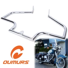 Engine Guard Highway Crash Bar for Harley Softail FLSTF FLSTC FLSTN 2000-2017