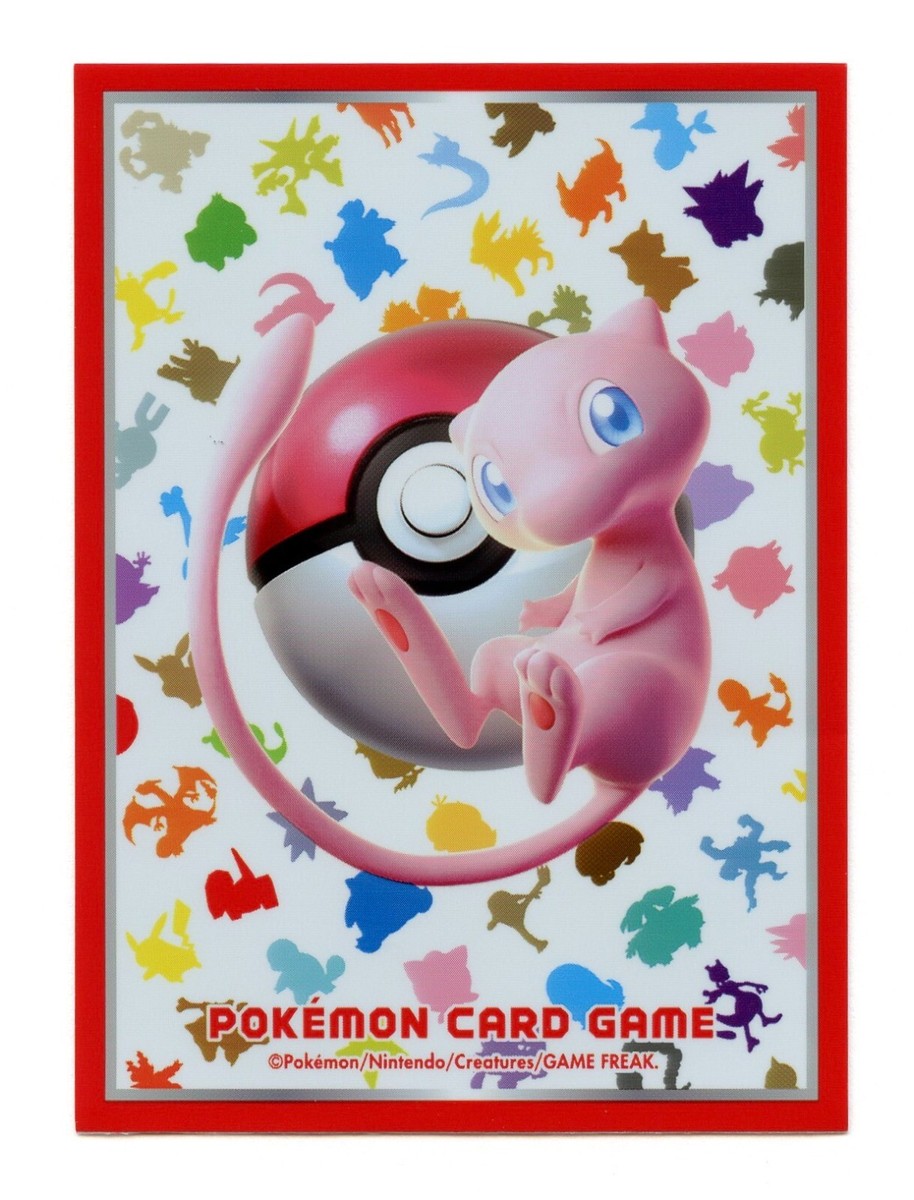 mew card sleeves Pokemon Center Original Card Sleeves Pro Mew JAPAN OFFICIAL — ToysOneJapan