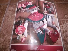 Janlynn Christmas JINGLES SOCK MONKEY Kit Adoption Papers 21"